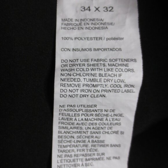 PERRY ELLIS mens PANTS gray MOTION stretch QUICK DRY wrinkle resistant SIZE 35 - Picture 5 of 10